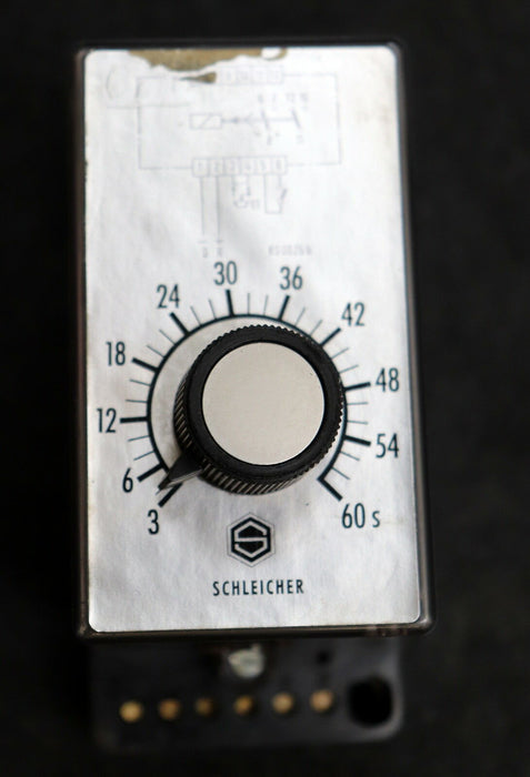SCHLEICHER Schaltrelais MZT 120 K023248 220VAC 50/60Hz 3-60s max. 500W/380VAC