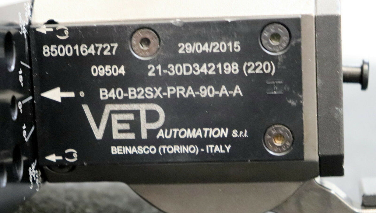 VEP AUTOMATION Flansch-Greifer Greifer-Spanner B40-B2SX-PRA-90-A-A Zylind.Ø 40mm