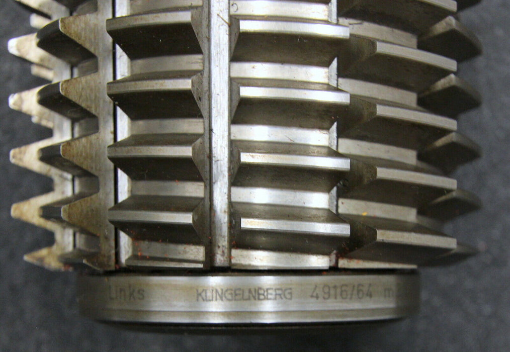 KLINGELNBERG Stollenwälzfräser involute spline hob Vorfräser m= 3,5mm BP III 20°