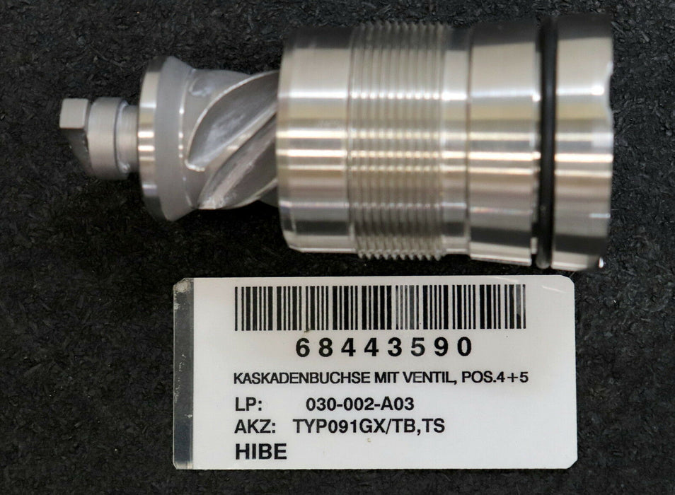 SCHROEDAHL Kaskadenbuchse mit Ventileinsatz Pos. 3,4,5 - TB20/21S021 Typ EKF52