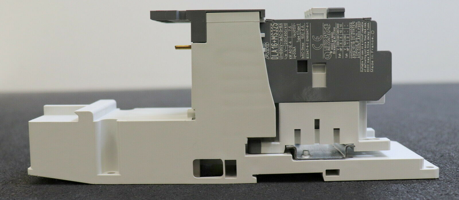 ABB 7,5kW Motorstarter auf Sockel DLA16-30 230/240V 50Hz 240/260V 60Hz AC-3 400V