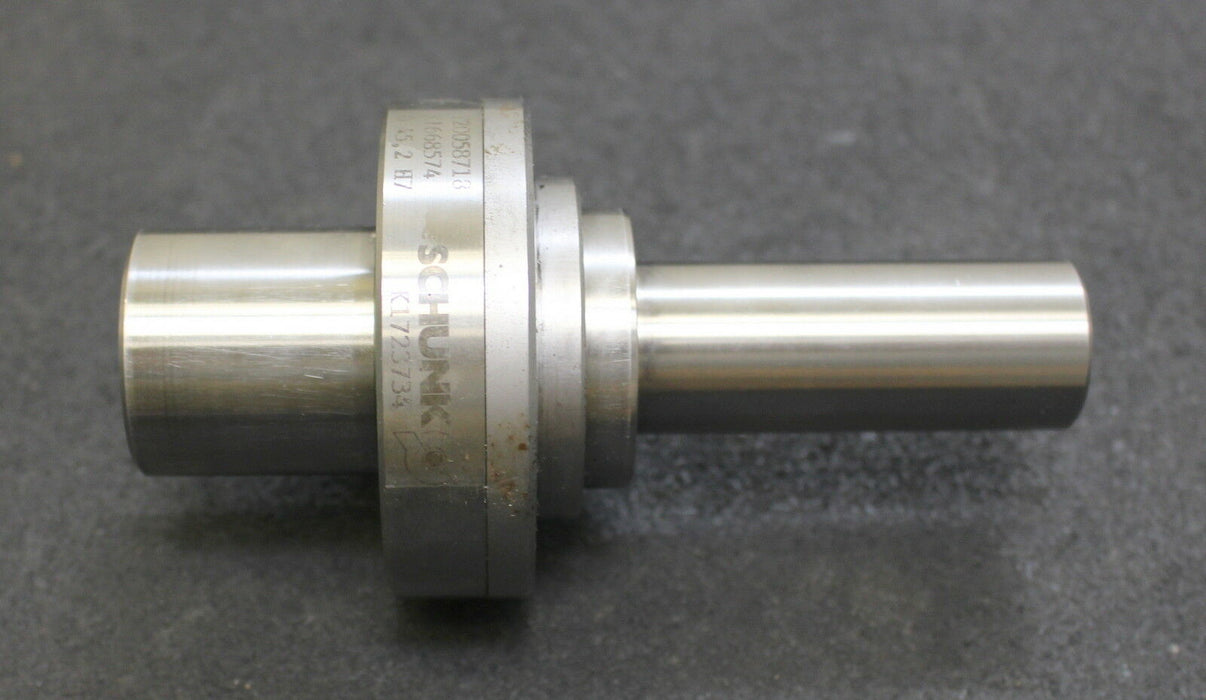 SCHUNK Spanndorn 2-teilig Zylindrische Aufnahme D=40mm Werkstück 45,2H7 GL:160mm