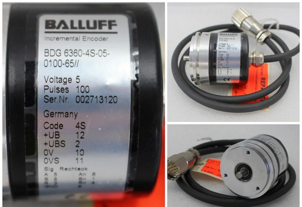 BALLUFF Impulsgeber BDG 6360-0-4S-05-100-65