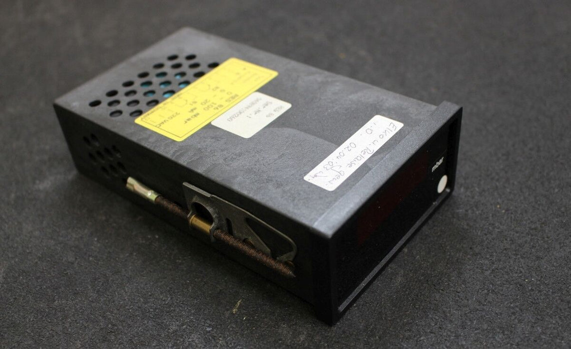 LEITENBERGER Digitalmanometer mit Regler TYP H 50 Serie REG86 - Bereich 0-100m