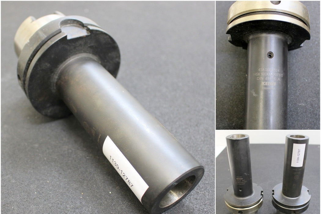 KELCH HSK100 Zwischenhülse Form C 458.0004.324 für Schaftfräser MK4x170