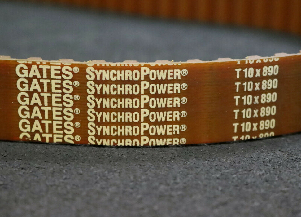 GATES SYNCHROPOWER Zahnriemen Timing belt T10 Länge 890mm Breite 26,5mm