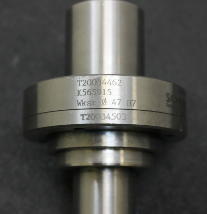 SCHUNK Spanndorn 2-teilig Zylindrische Aufnahme D=40mm Werkstückd. 47H7 GL:150mm