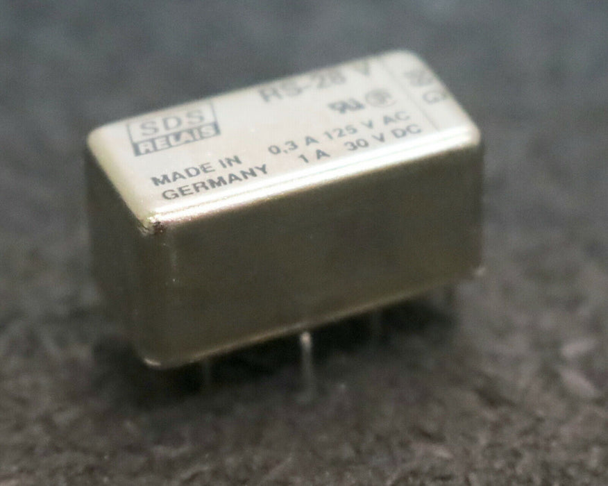SDS REED-Relais RS-28V 28VDC 0,3A 125VAC 1A 30VDC - unbenutzt