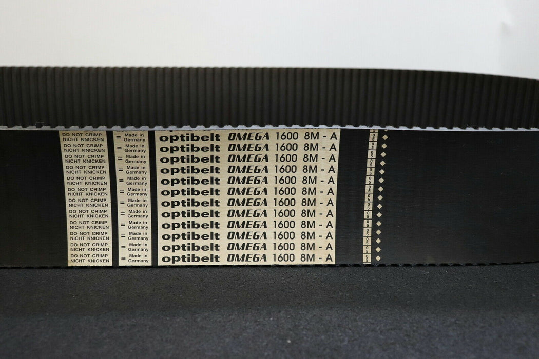 OPTIBELT Zahnriemen OMEGA 1600 8M-A Länge 1600mm Breite 85mm - unbenutzt