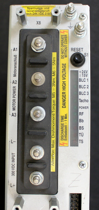 INDRAMAT TDM Servo Controller TDM 3.2-020-300-W0 Mod13/1X025-049