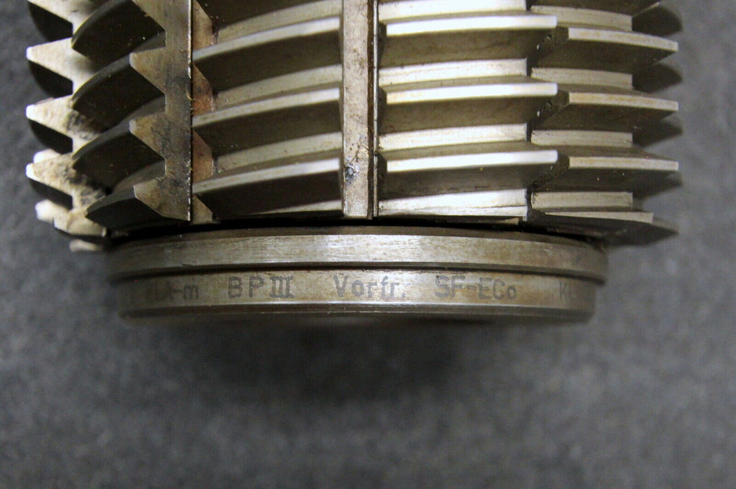 KLINGELNBERG Stollenwälzfräser involute spline hob Vorfräser m= 2,5mm BP III 20°