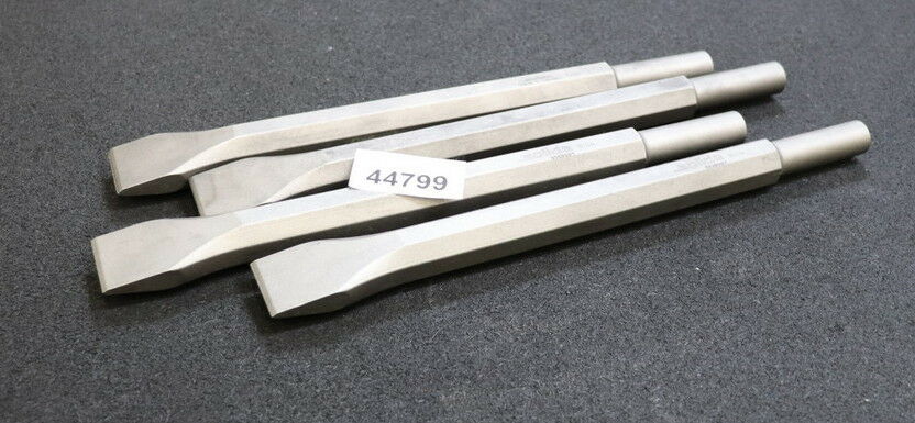 SDS MAX SOLIDA 4 Stück Breitmeißel 30x305mm für Elektro-/Drucklufthammer
