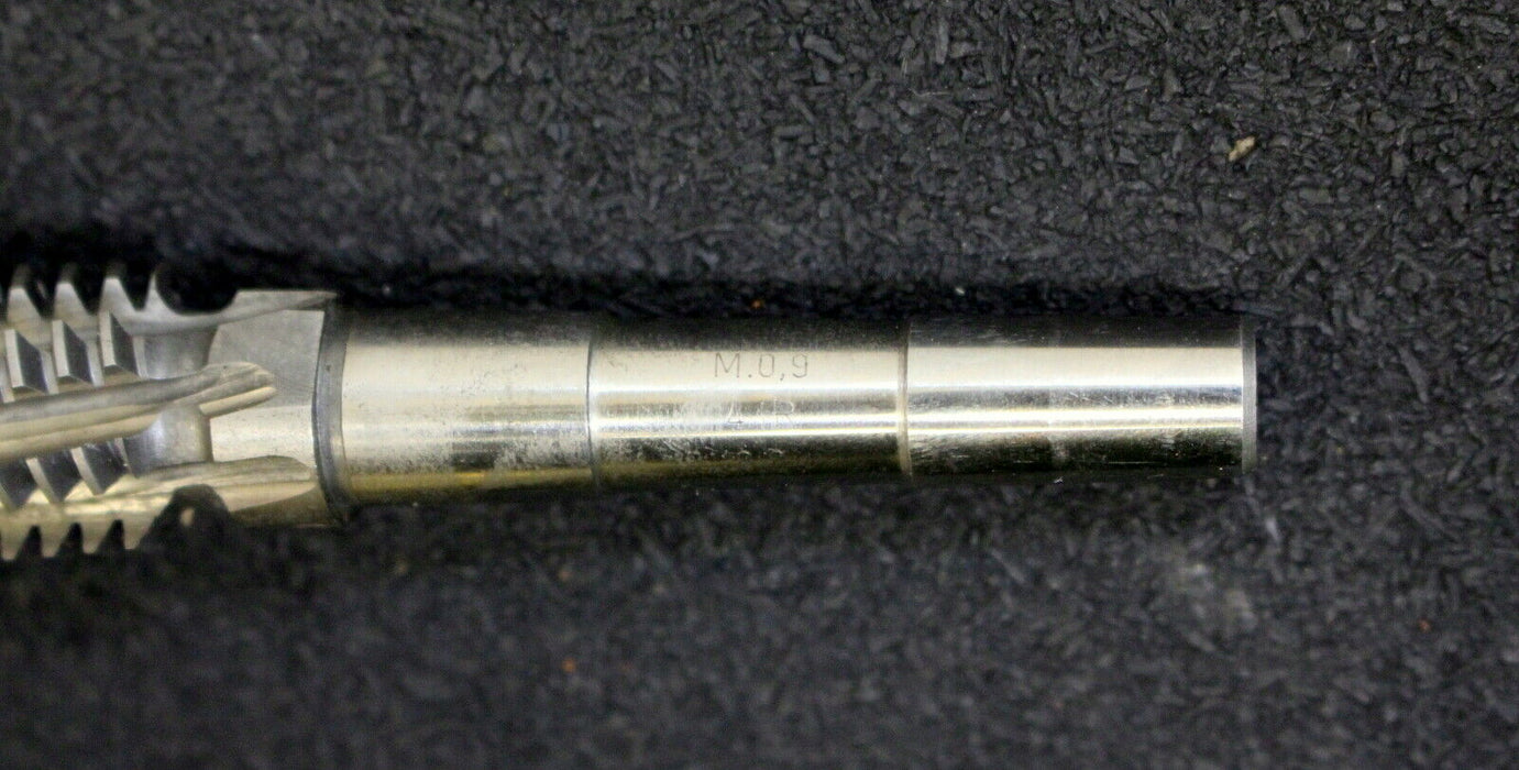 KÖPFER Schneckenrad-Radial-Schaftwälzfräser m=0,9 für SchneckenØ 18,8mm 20° EGW
