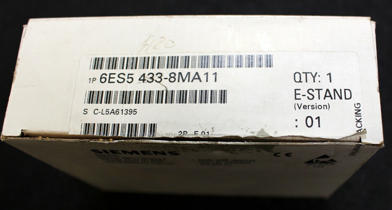 SIEMENS Digital Input Simatic S5 S C-L5A61395 4x24V DC E-Stand: 01