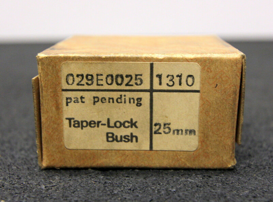6x Taper-Spannbuchse Taper Bush Type 1310 - 25 Bohrungs-Ø d=25mm Länge L=25,4mm