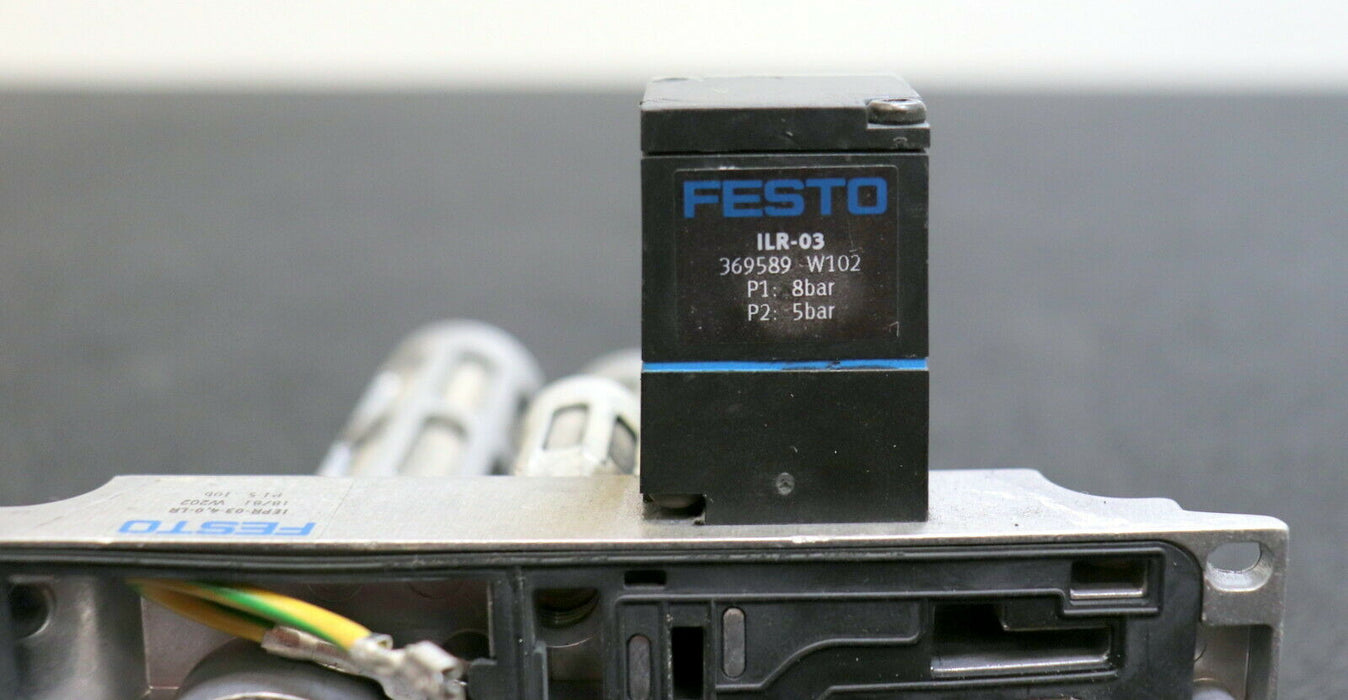 FESTO Endplatte Ventilinsel + Filtern IEPR-03-4,0-LR Nr. 18781 W202 P1: 5-10bar