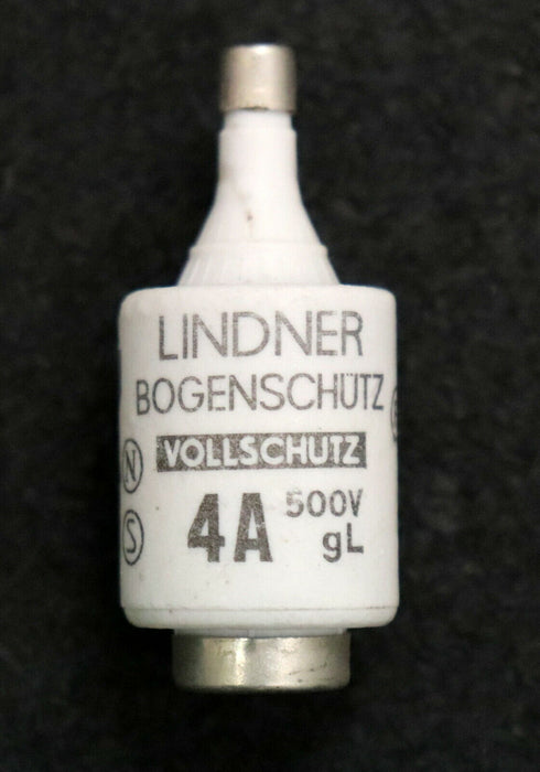 LINDNER 5x Sicherungseinsatz fuse-link 597.0047 4A 500V Betriebsklasse gL SK3