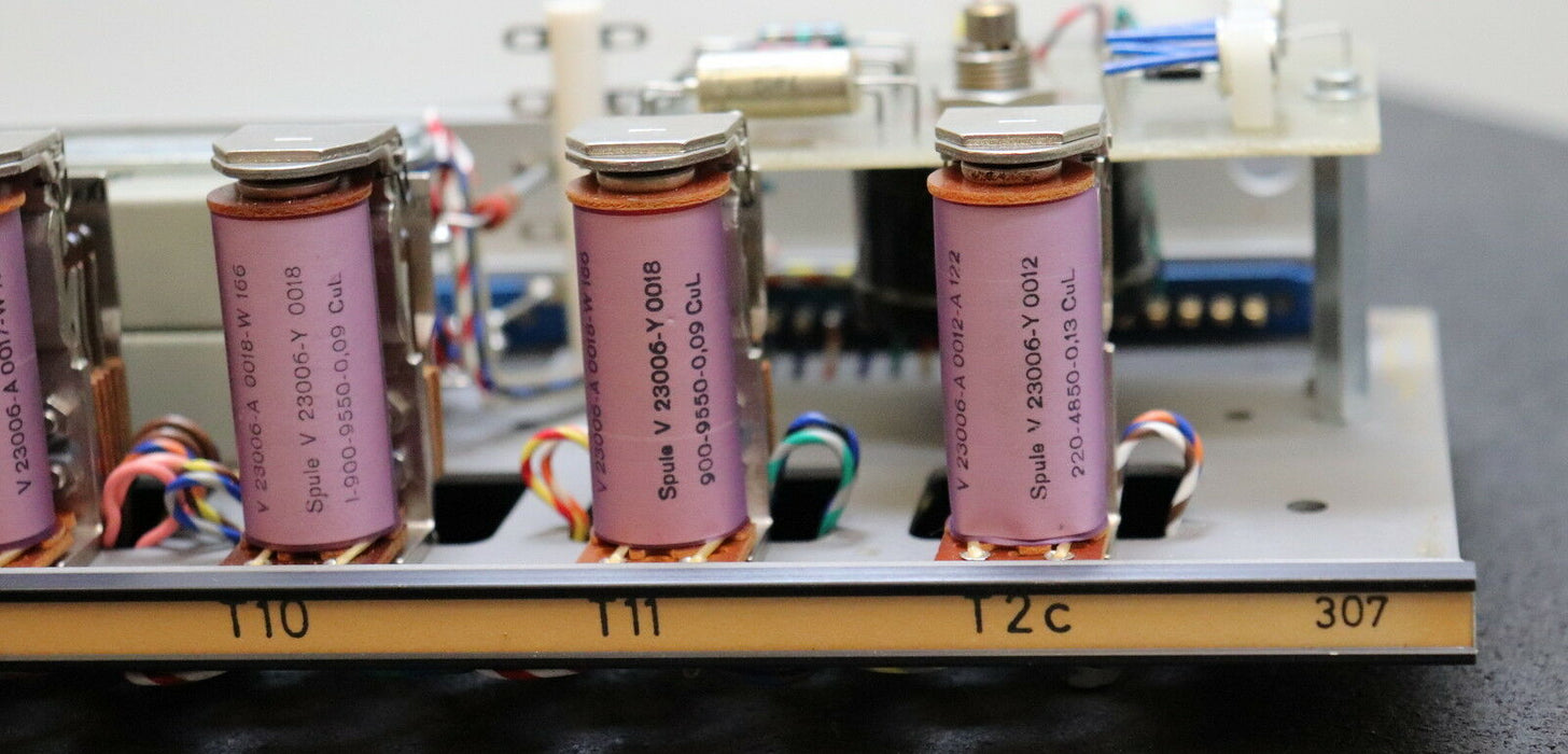 S.I.P. SCHÜTTE Einschub Karte 307 für Lehrenbohrwerk mit Platine 460208a