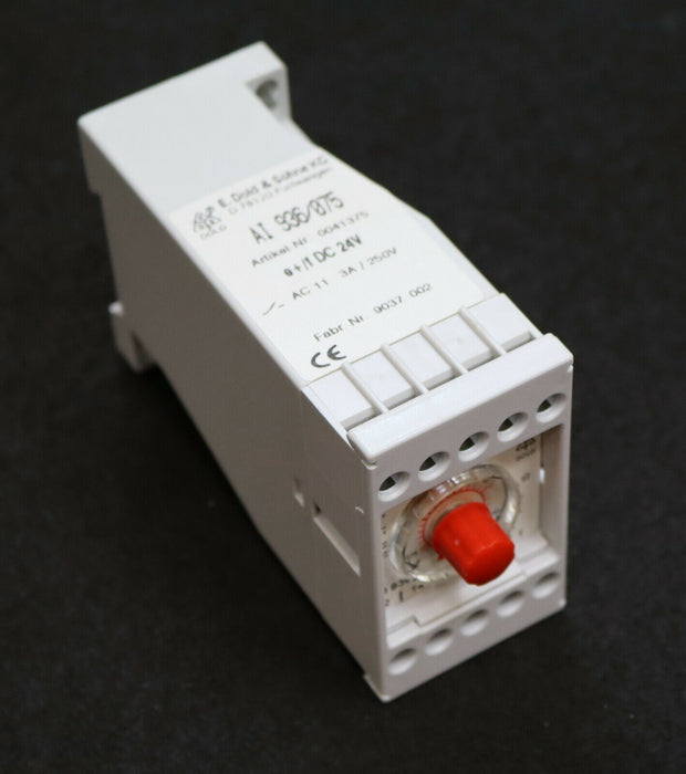 DOLD Spannungsrelais AI 936/075 e+/f 24VDC Nr. 0041375 mit Anleitung 50/60Hz 3A