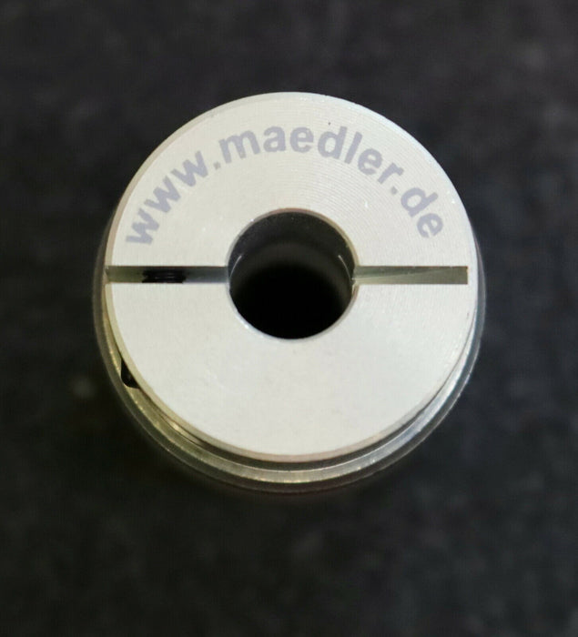 MÄDLER Metall-Balgkupplung MBK Baureihe B kurze Ausführung für Ø 8mm beidseitig