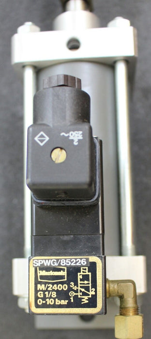 MARTONAIR Druckzylinder RM/544 63 + Drosselventil M430AA0-Antriebszylinder 6 bar