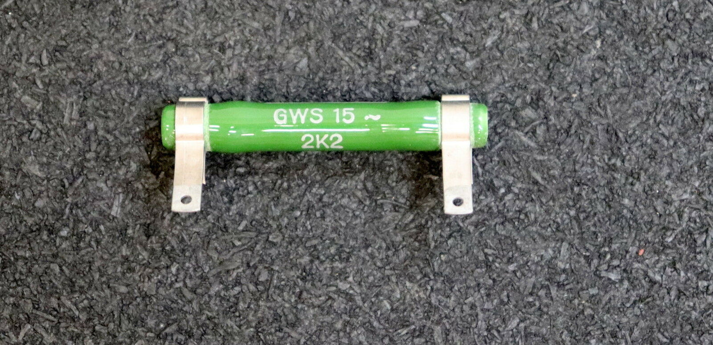 ROSENTHAL glasierter Drahtwiderstand 0467 GWS 15~ 2000 Ohm - unbenutzt