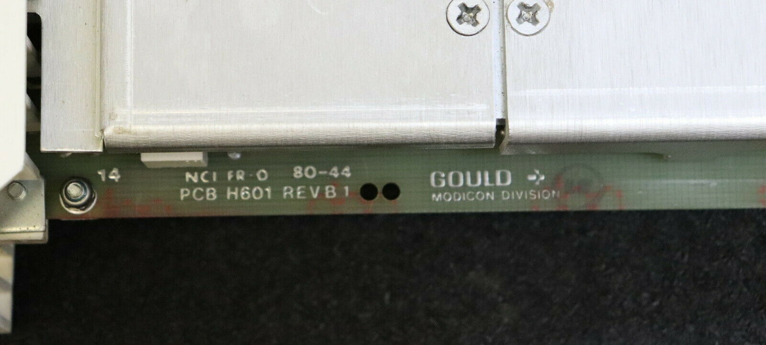 GOULD MODICON Output module B650 115VAC PCB H601 REV B 1 NCI FR-O 80-44