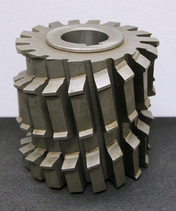 PWS Keilwellenwälzfräser spline hob 6 Keile 115,5x129,4x20,5 mit Höcker 1gg. Re