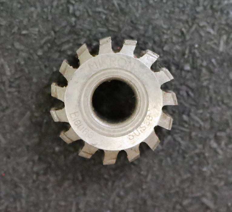 MIKRON Wälzfräser No. 72667 - Ø24x10xØ8mm 1gg. Rechts 15 Spanuten