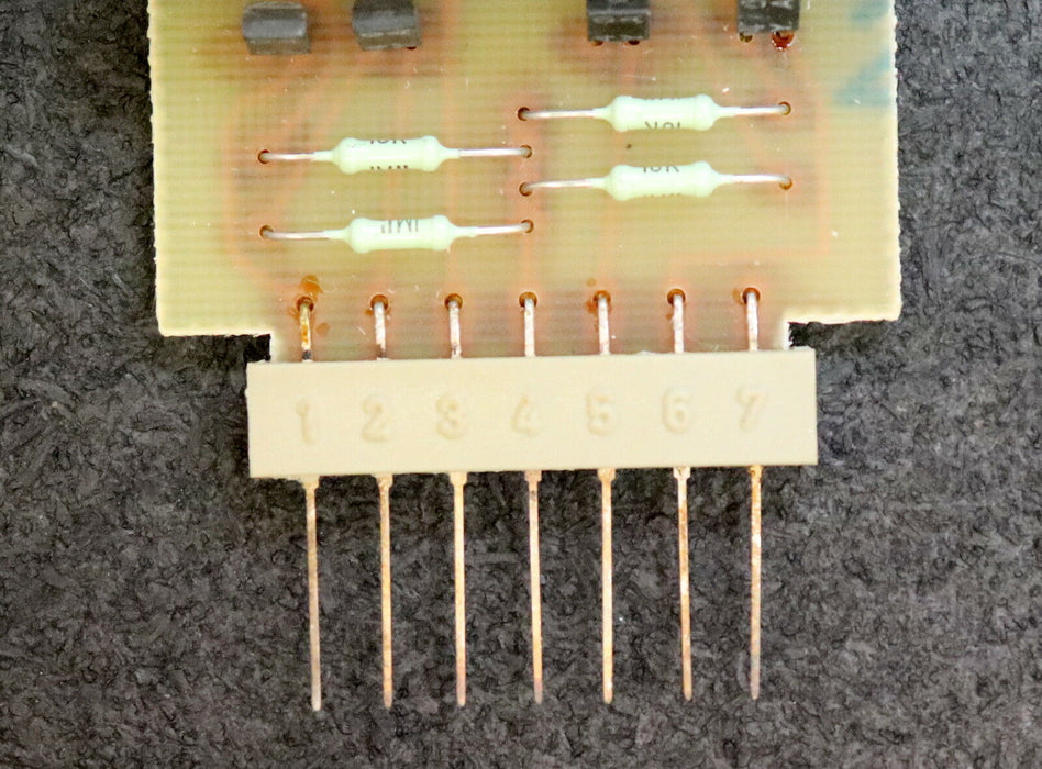 ROBOTRON PB DDR Vorwahlzähler 1-stellig Platine 33212 unbenutzt