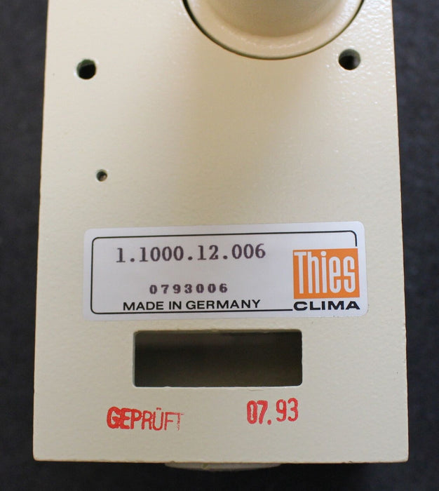 THIES Hygro-Thermogeber Typ 1.1000.12.006 Anschlussspannung 24VDC - 0-100%