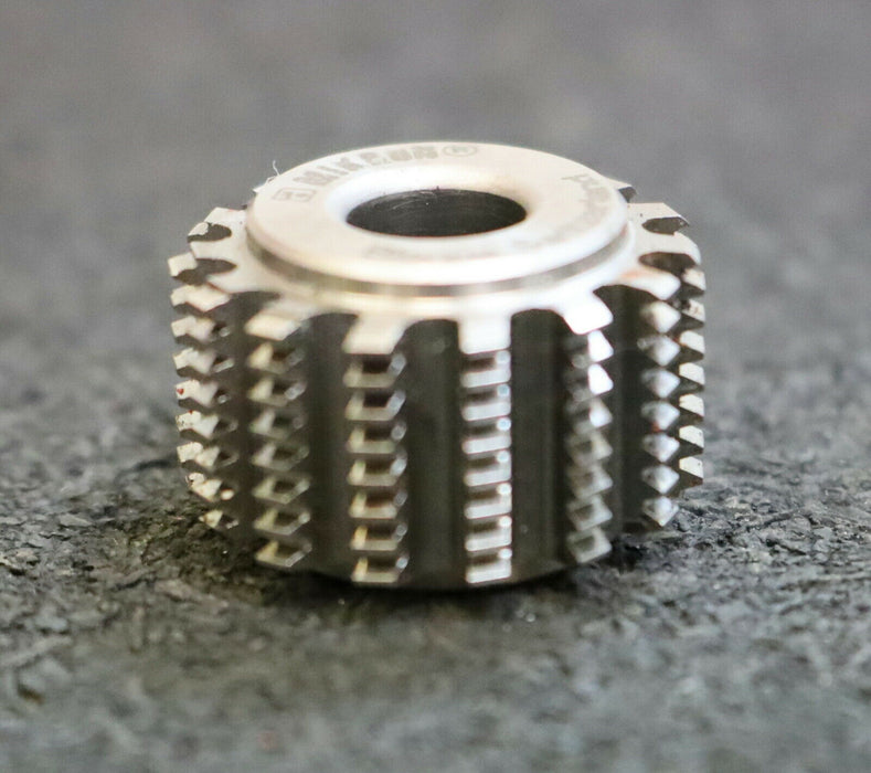 MIKRON Vollstahl-Wälzfräser No. 82791 m= 0,48 ho= 1,08 Abmessungen Ø24x15xØ8mm