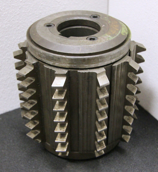 KLINGELNBERG Stollenwälzfräser involute spline hob m= 4mm BP III Ø130x130xØ40mm