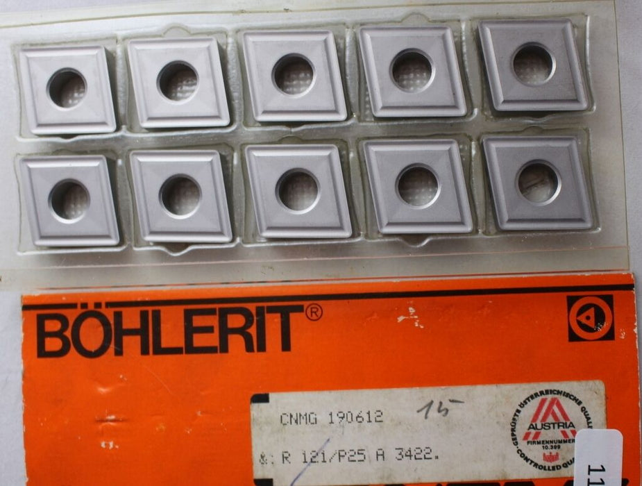 Wendeschneidplatten BOEHLERIT-LMT TOOLS CNMG 190608-R121P25