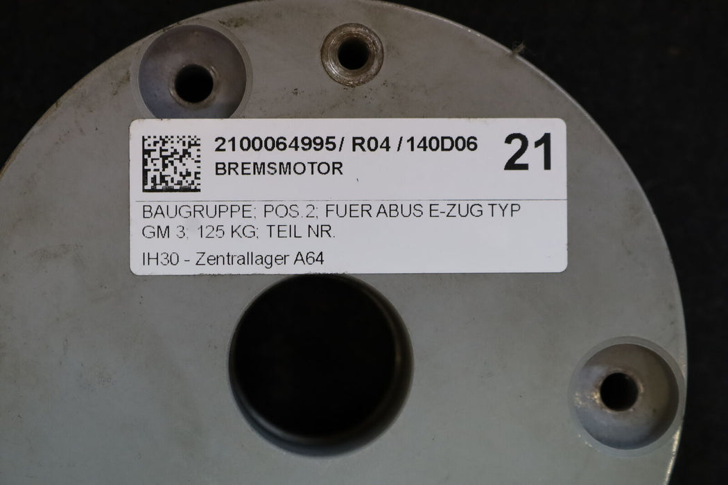 ABUS Magnetteil für Bremse Nr. 47532 Typ ZFB2 85VDC 0,2A für ABUS E-Zug Typ GM3