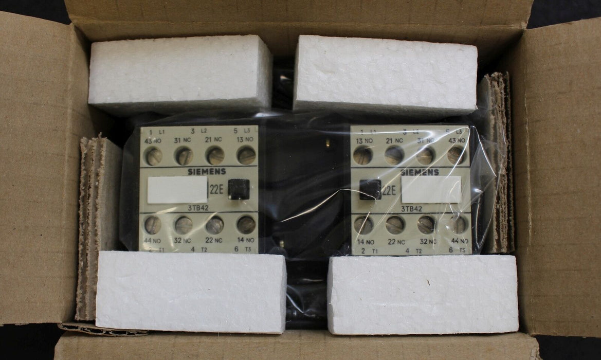 SIEMENS Schützwendeschalter contactor type reversers 3TD4210-OC 7,5kW 380V 220V