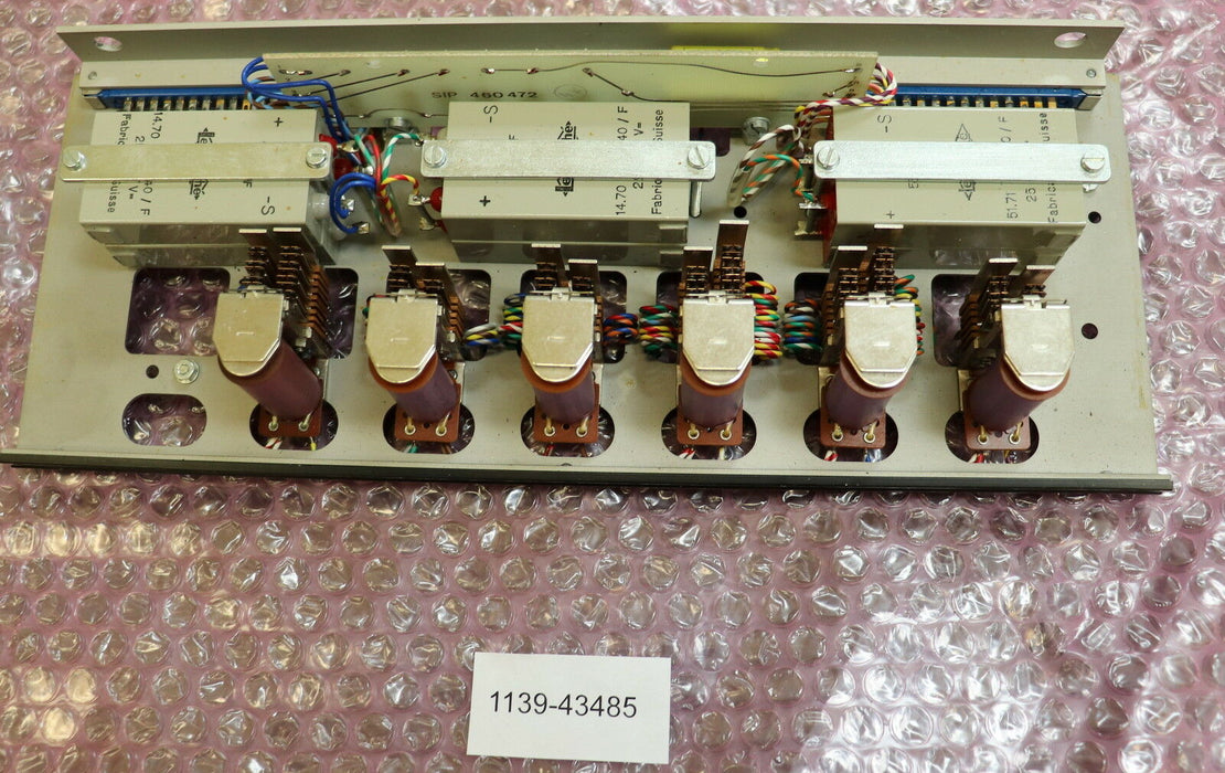 S.I.P. SCHÜTTE Einschub Karte 306 für Lehrenbohrwerk mit Platine 460472