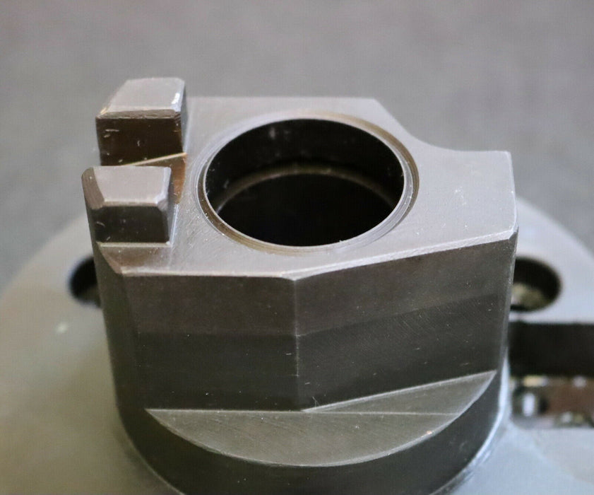 RÖHM Aufnahme ID 430932 AußenØ 118mm AdapterØ 66mm Gesamthöhe 87mm unbenutzt