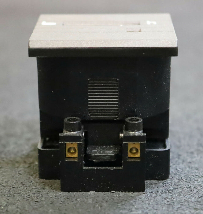 THEBEN Betriebsstundenzähler 7-stellig Nr. 621-07-3 Schwarz 48x48mm Tiefe 43mm