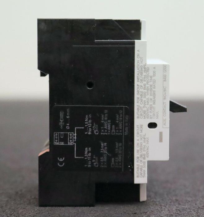 SIEMENS Leistungsschalter 11E 3VU1300-1MD00 0,24-0,4A unbenutzt in OVP