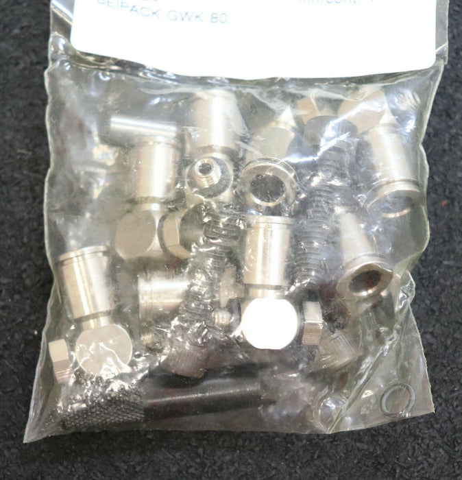 SCHUNK Wechselkopf zum Greiferwechselsystem GWK 80 Nr. 0302509 + Beipack 5511254