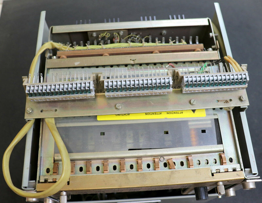 VEB EAB DDR Steuergerät Einschubkassetten fehlen gemäß Bild ! Thyresch DT0 BB17