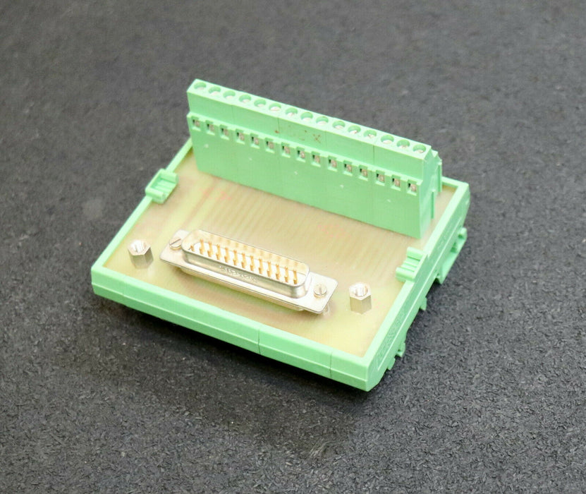 PHOENIX CONTACT Übergabebaustein FLKM-D25 SUB7S/SO 1 28-polig für 25-pin-Stecker