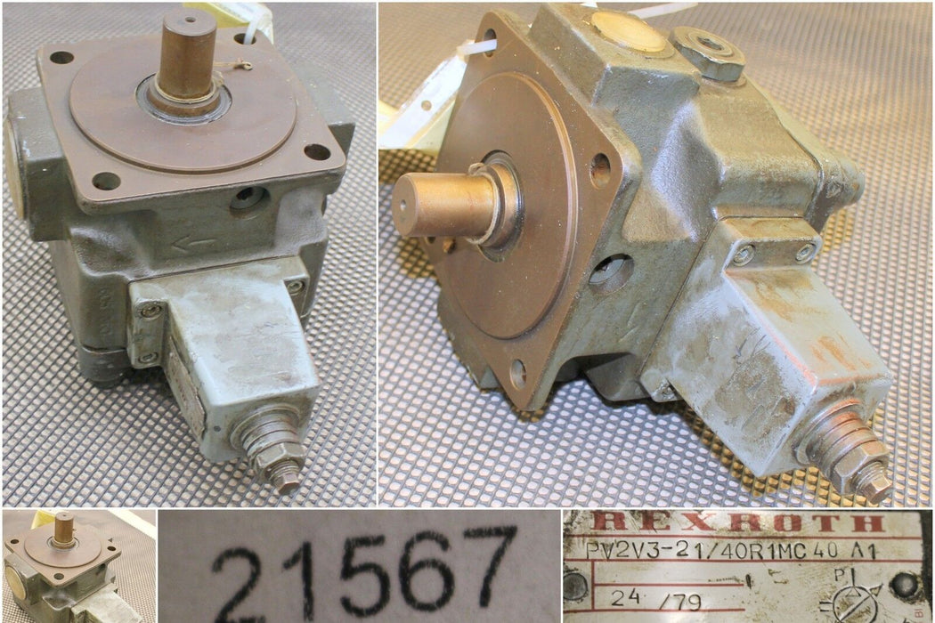 BOSCH-REXROTH Flügelzellenpumpe PV2 V3-21/40R 1MC40A1
