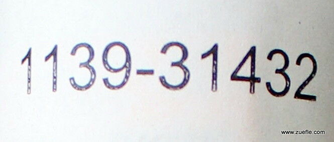 HEROSE Sicherheitsventil Type 06-205.1000.0008 - ABN - 9,4bar - G1" - unbenutzt