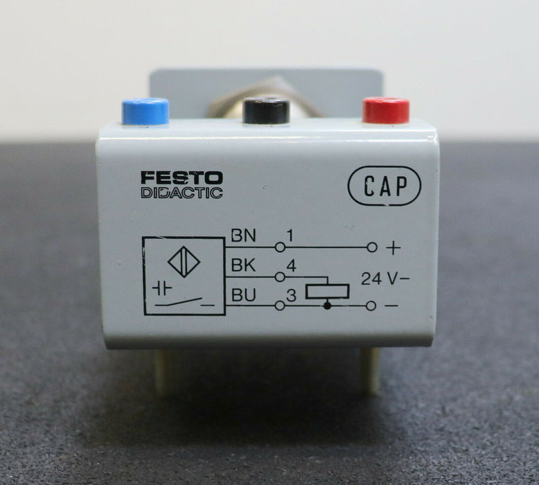 FESTO DIDACTIC Steckplatte 011095 CAP mit kapazitivem Sensor CAP - gebraucht