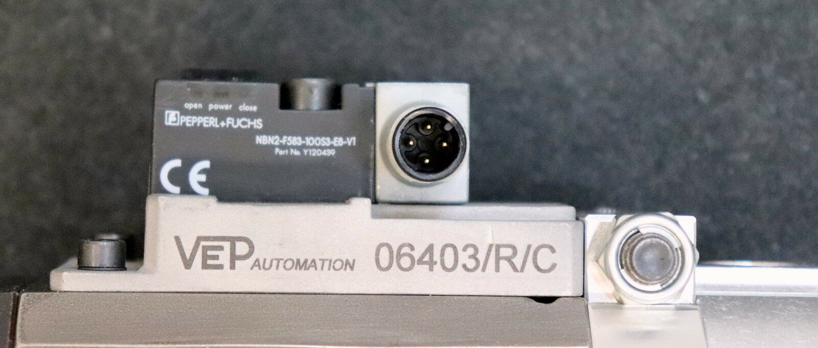 VEP AUTOMATION Flansch-Greifer Greifer-Spanner B40-A1S4-PLA-45-A-A Zylind.Ø 40mm