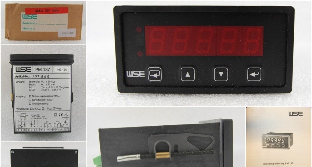 Waldsee Elektronik Anzeigegerät PM137 NR.137000 -Electronic level sensor