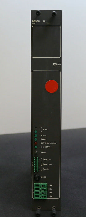 BOSCH CNC Netzteil Power Supply PS 200 Nr. 1070052910 Platine 052910-306110