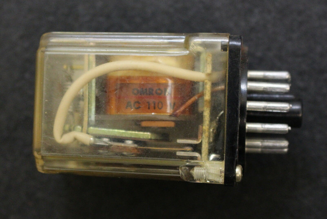 OMRON Steck-Relais miniature power relay MK3ZP-5 110VAC- gebraucht guter Zustand